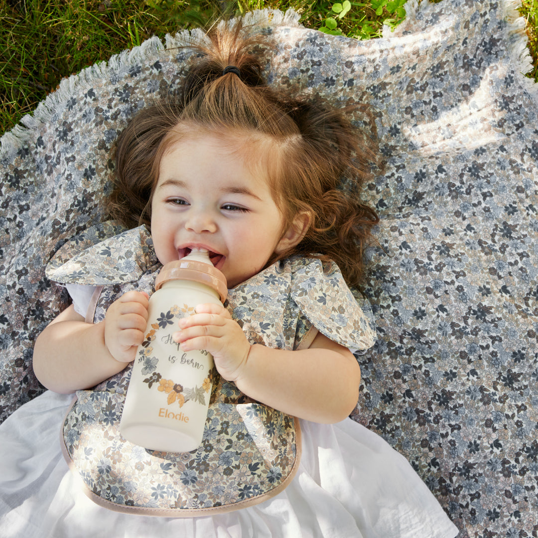 エプロン& ブランケットセット Blue Garden Set