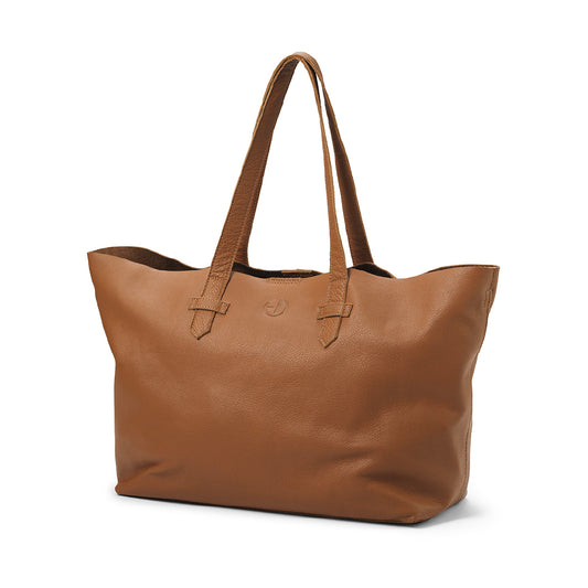 チェンジングバッグ レザー - Chestnut Leather