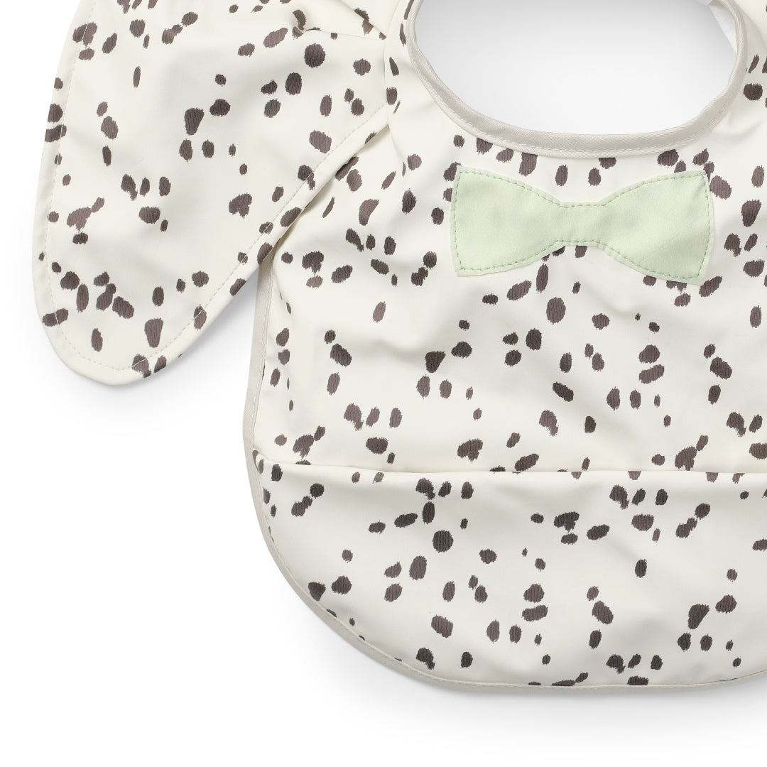 お食事エプロン - Dalmatian Dots