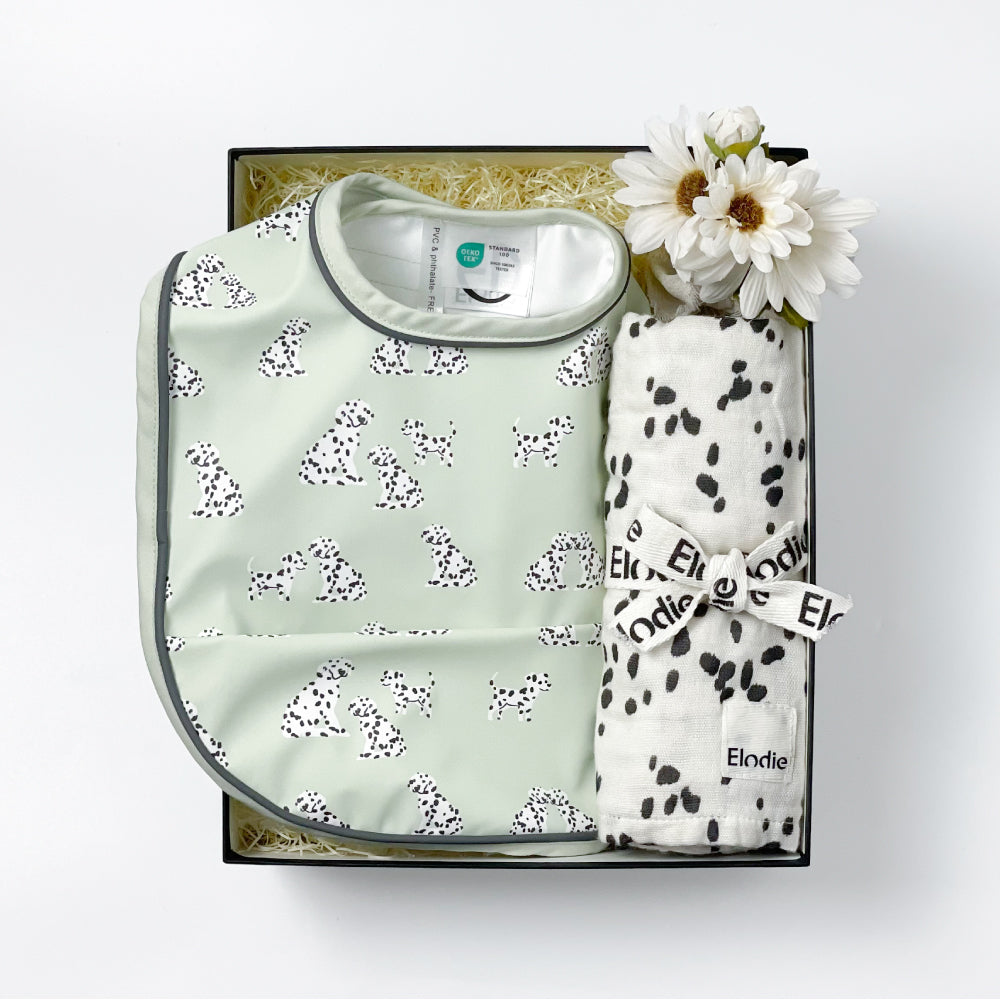 エプロン& ブランケットセット Dalmatian Dots Set