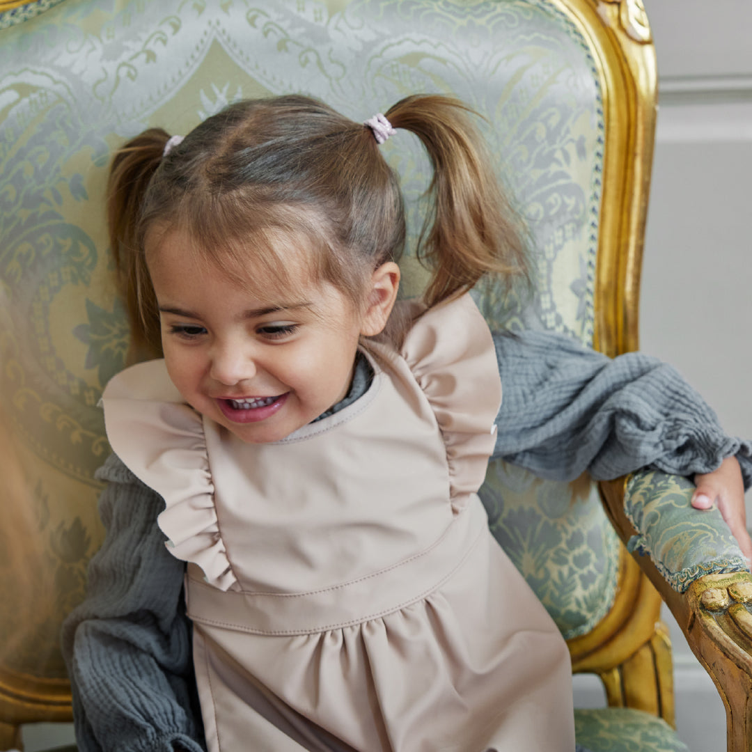 お食事エプロン - Blushing Pink