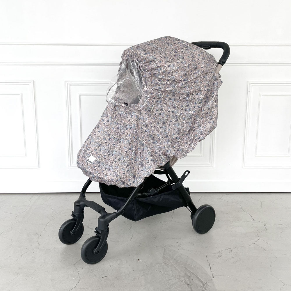 ベビーカー用 レインカバー - Blue Garden