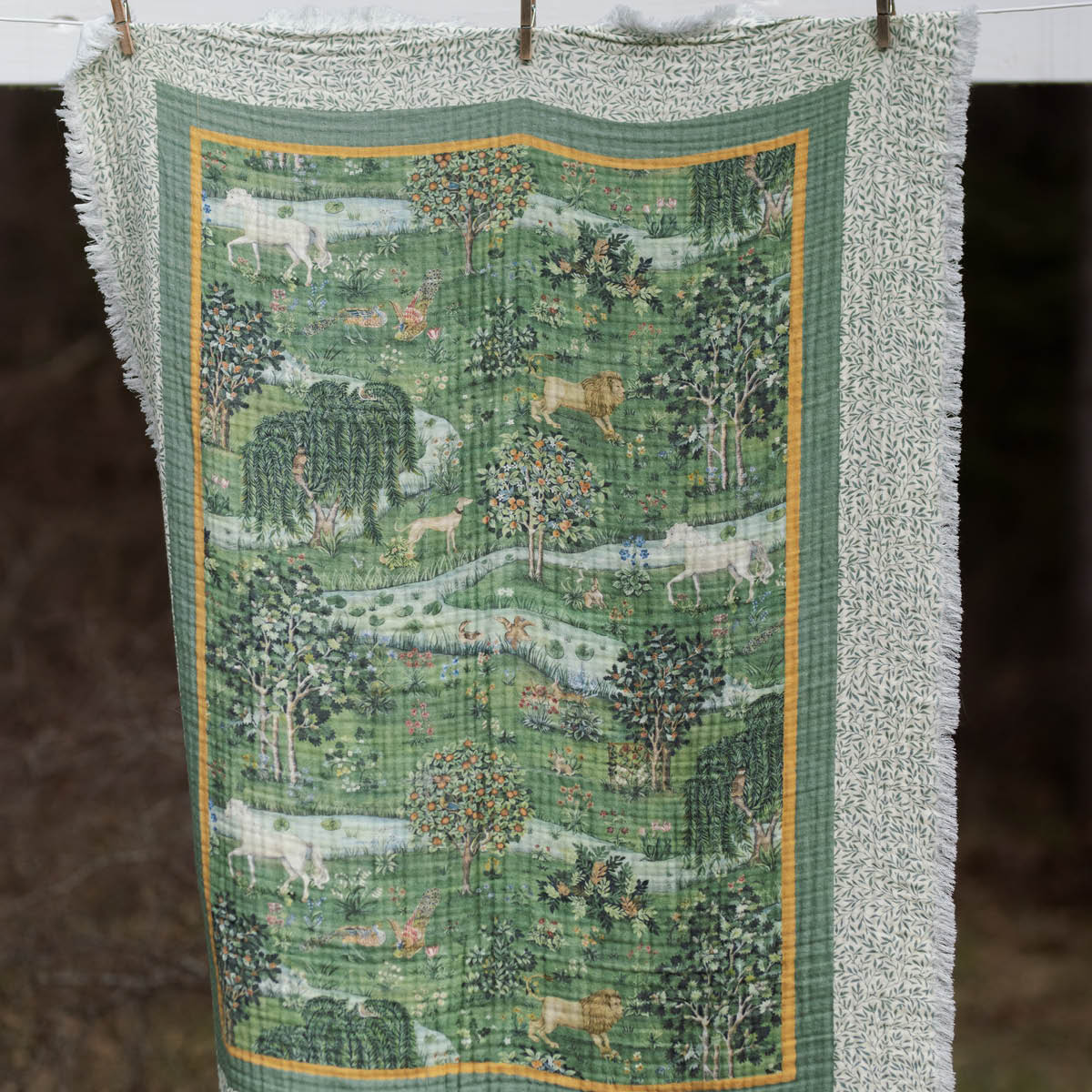 ソフトコットンブランケット - Owl & Willow