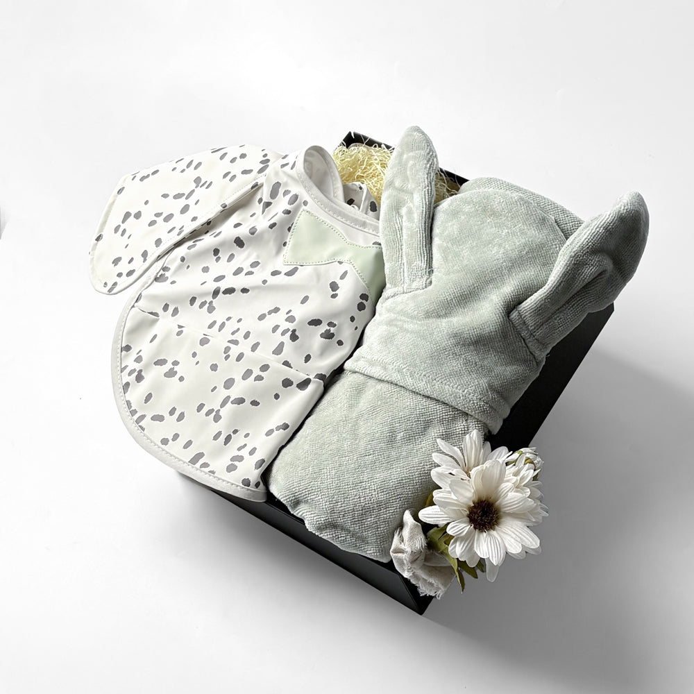 エプロン&タオルセット - Dalmatian Green set