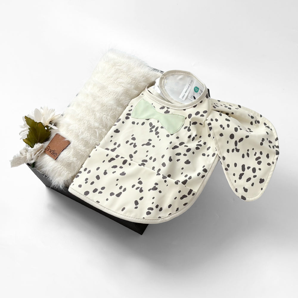 エプロン&ニットブランケットセット Dalmatian Vanilla Set