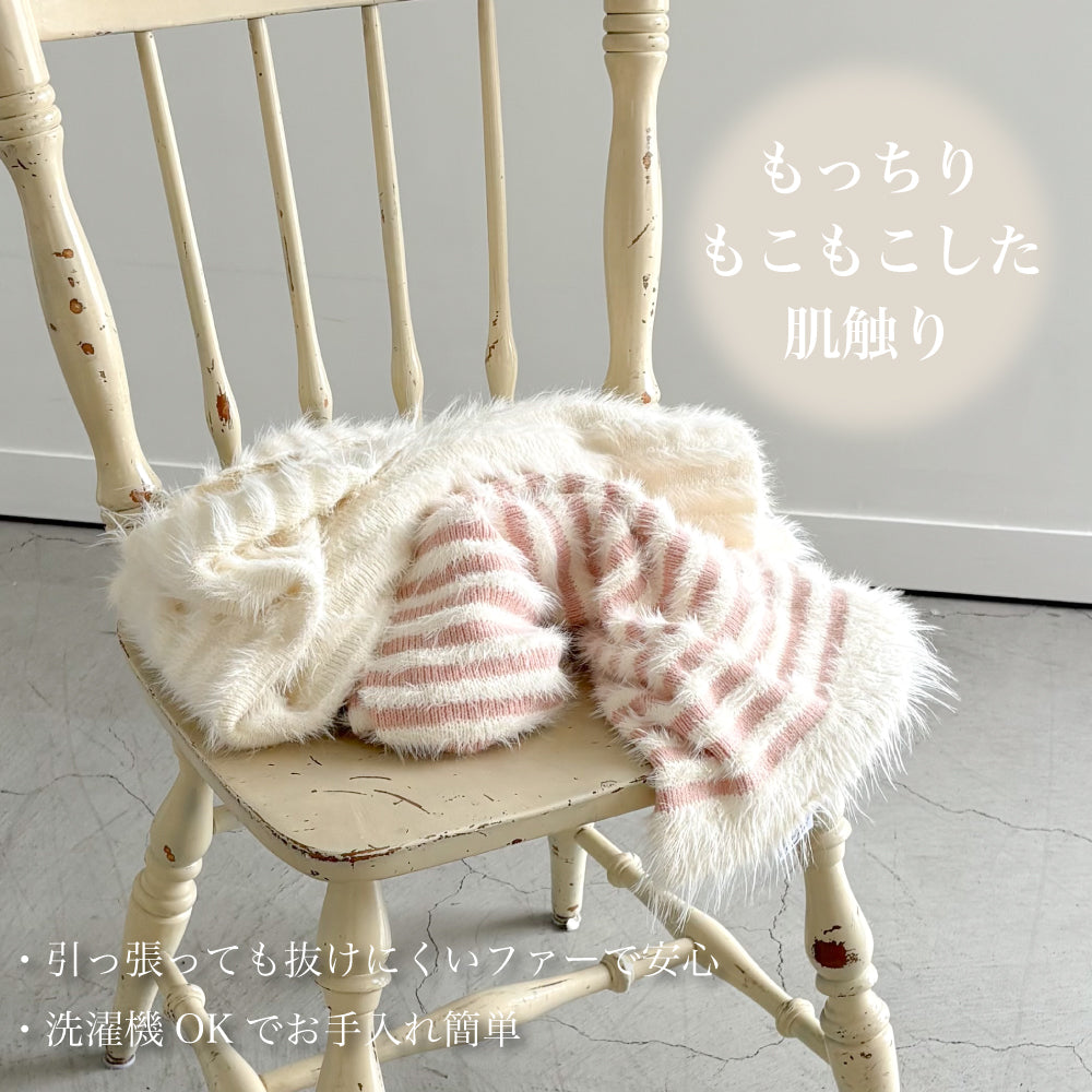 エプロン&ニットブランケットセット Dalmatian Vanilla Set