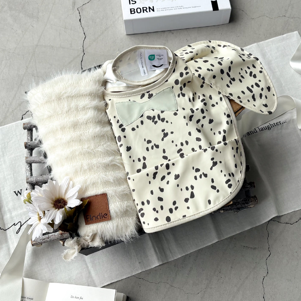 エプロン&ニットブランケットセット Dalmatian Vanilla Set