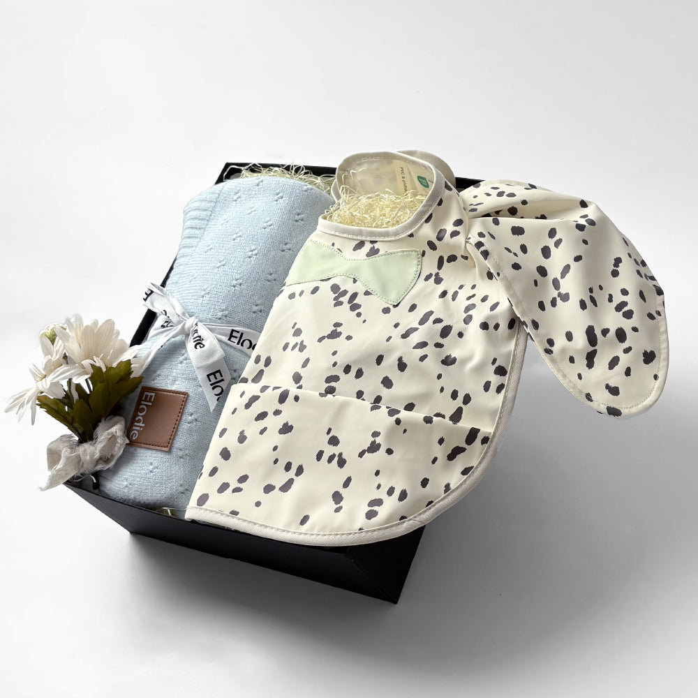 エプロン&ポインテルブランケットセット Dalmatian Blue Set