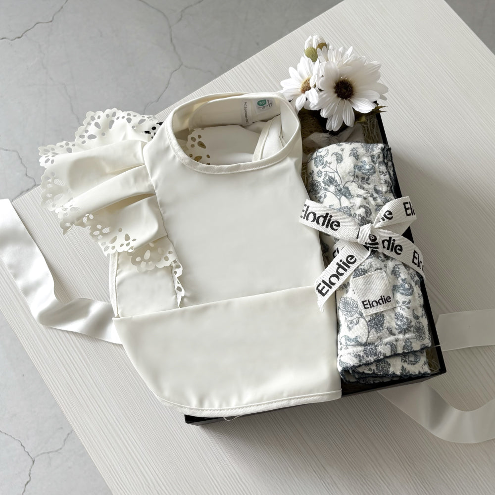 エプロン& ブランケットセット Vanilla White Set
