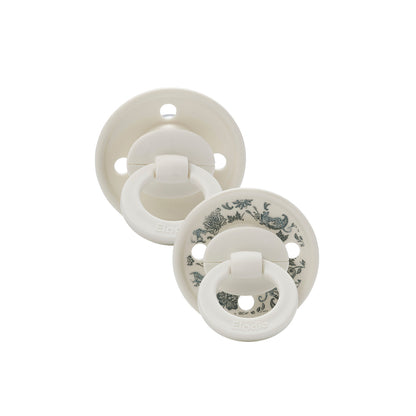 おしゃぶり Binky Bundle 2個セット - Garden Leo Toile (3ヶ月～)
