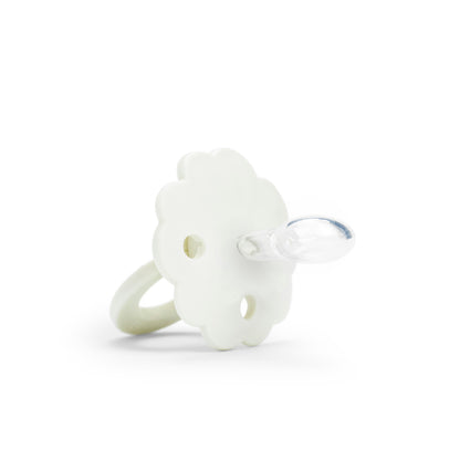 おしゃぶり Binky Bloom -  Vanilla White (3ヶ月～)