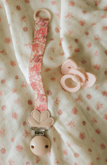 おしゃぶり Binky Bow - Misty Pink