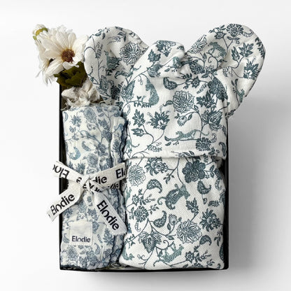 フードタオル＆ブランケットセット Garden Leo Toile Set
