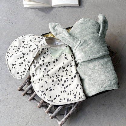 エプロン＆タオルセット - Dalmatian Green set