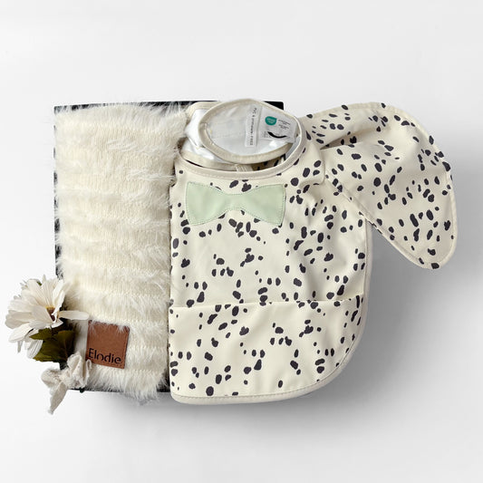 エプロン＆ニットブランケットセット Dalmatian Vanilla Set
