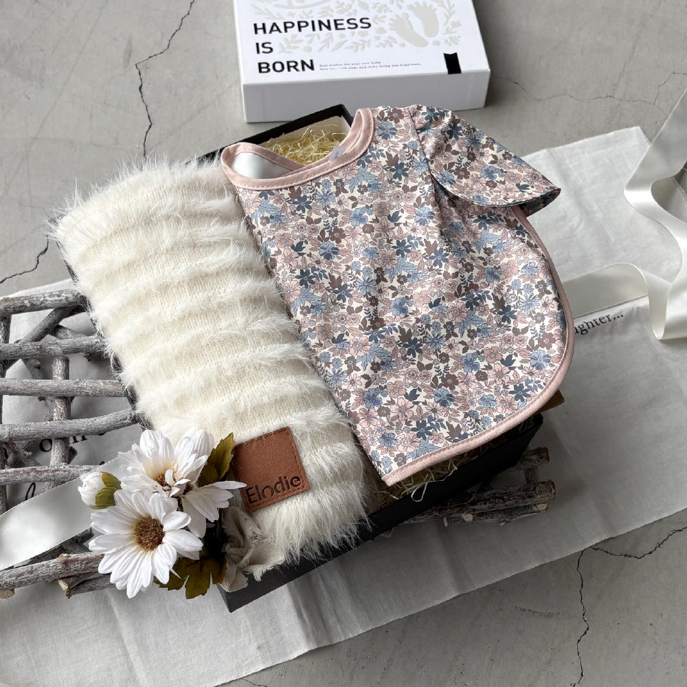 エロディ公式】エプロン＆ ブランケットセットBlue Garden Vanilla Set