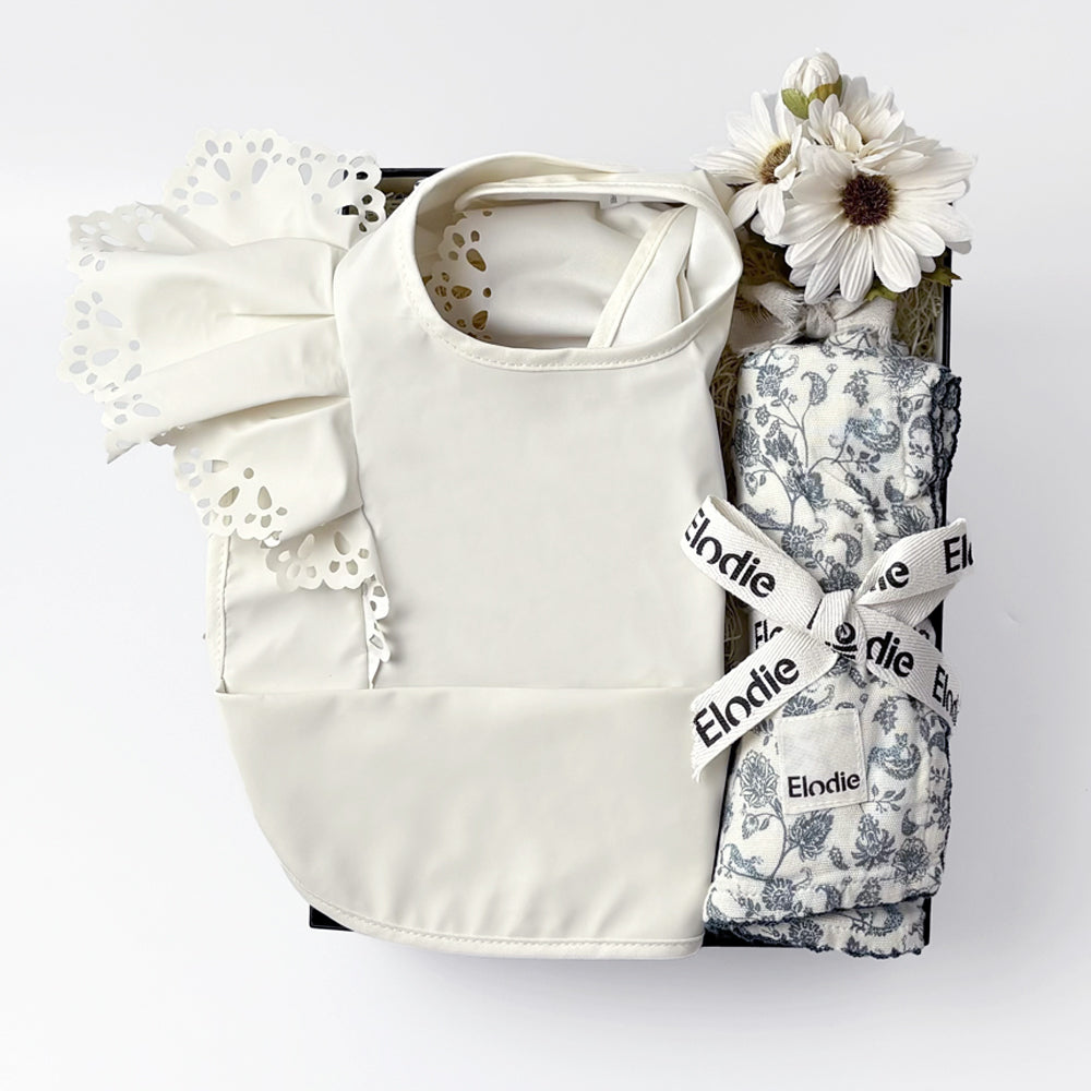 エプロン＆ ブランケットセット Vanilla White Set